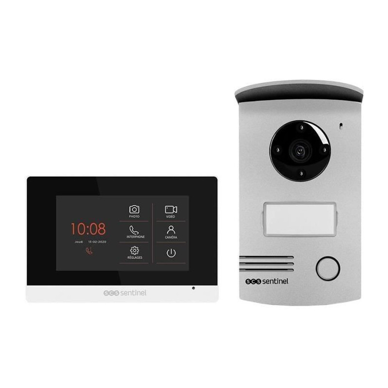 SCS Sentinel - Visiodoor 4.3+ - Wired video intercom with extra flat t