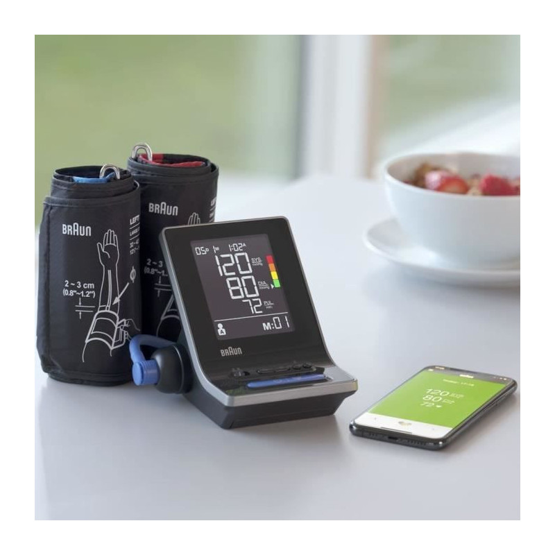 Braun Blood Pressure Monitor ExactFit™ 5 Connect Smart Blood Pressur