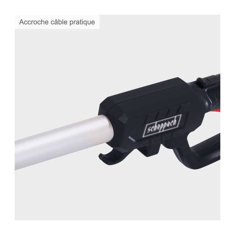 Telescopic electric hedge trimmer - Scheppach - ETHT500