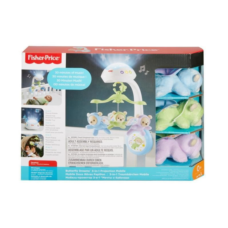 FISHER-PRICE - Soft Mobile Dreams Butterflies