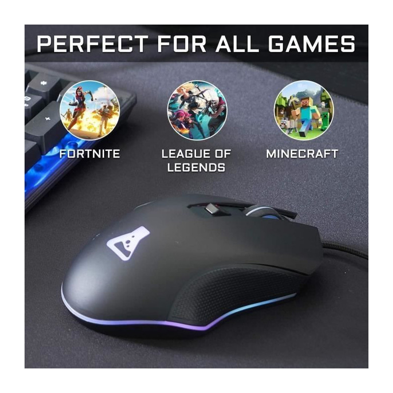 THE G-LAB KULT HELIUM Mouse 2400 DPI - Backlit