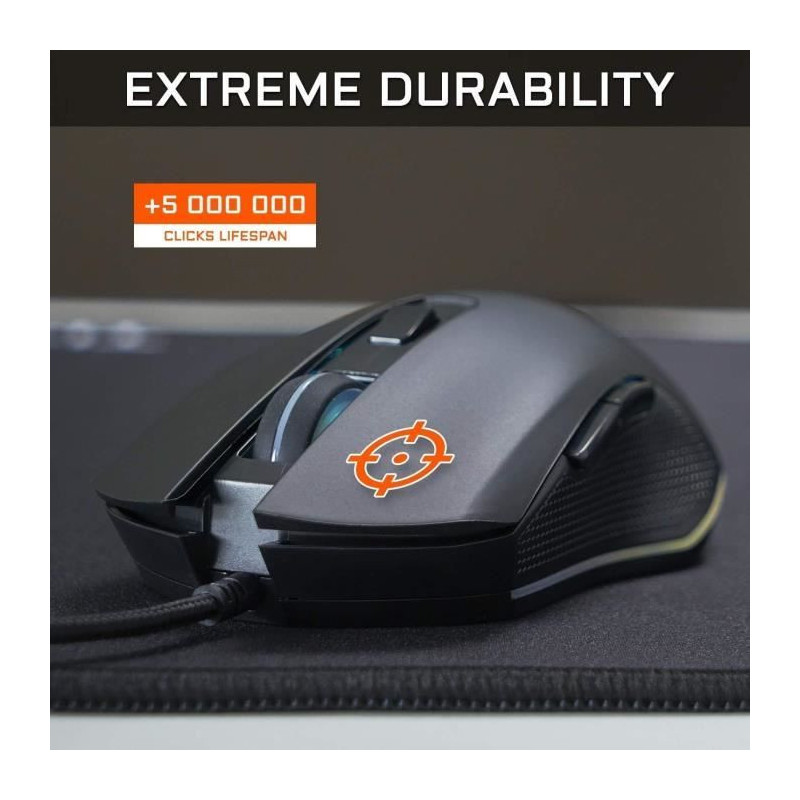 THE G-LAB KULT HELIUM Mouse 2400 DPI - Backlit