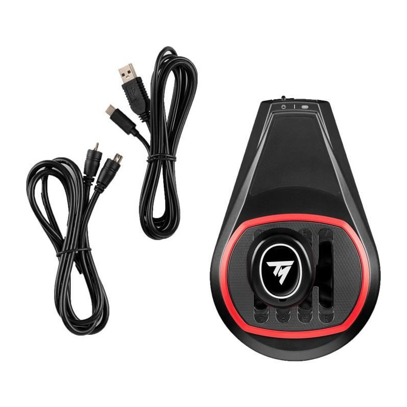 Gear lever - THRUSTMASTER TH8S Black and Red