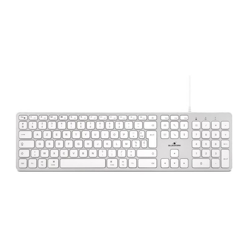 BLUESTORK Keyboard for Mac wired - French layout