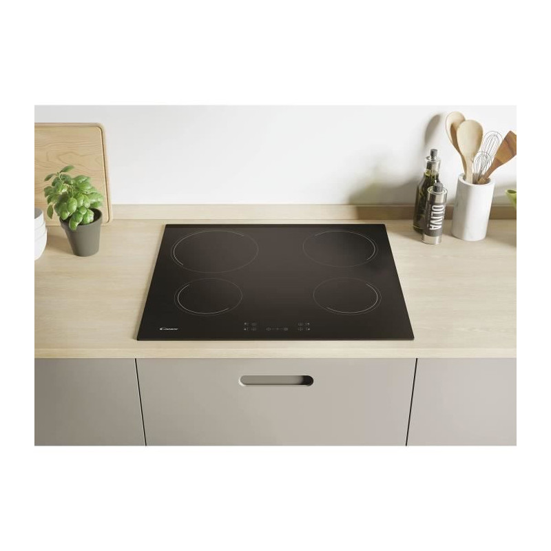 Vitroceramic hob -Candy - 4 fireplaces - L 56 x D 49 cm - CH64CCB -Ren