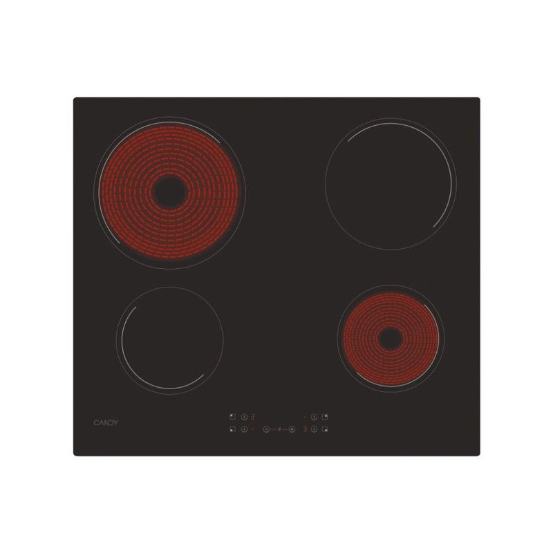 Vitroceramic hob -Candy - 4 fireplaces - L 56 x D 49 cm - CH64CCB -Ren