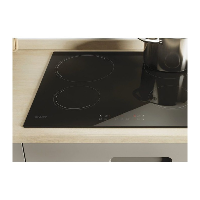 Vitroceramic hob -Candy - 4 fireplaces - L 56 x D 49 cm - CH64CCB -Ren