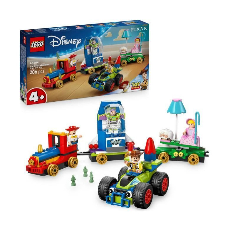 LEGO | Disney and Pixar 43264 Toy Story Party Train and RC Car - Toy f