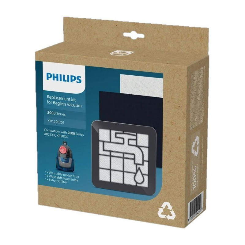 2000 series bagless vacuum cleaner filter replacement kit - PHILIPS XV