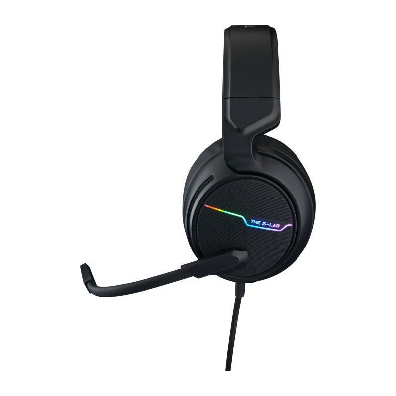 THE G-LAB Korp Thallium Headset with Mic Gaming - 7.1 Digital Sound -