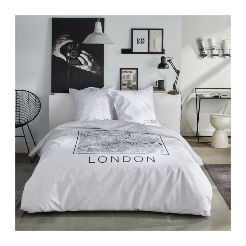 Bedding set - TODAY - JAVA - 2 people - 240x220 cm - Cotton - London p