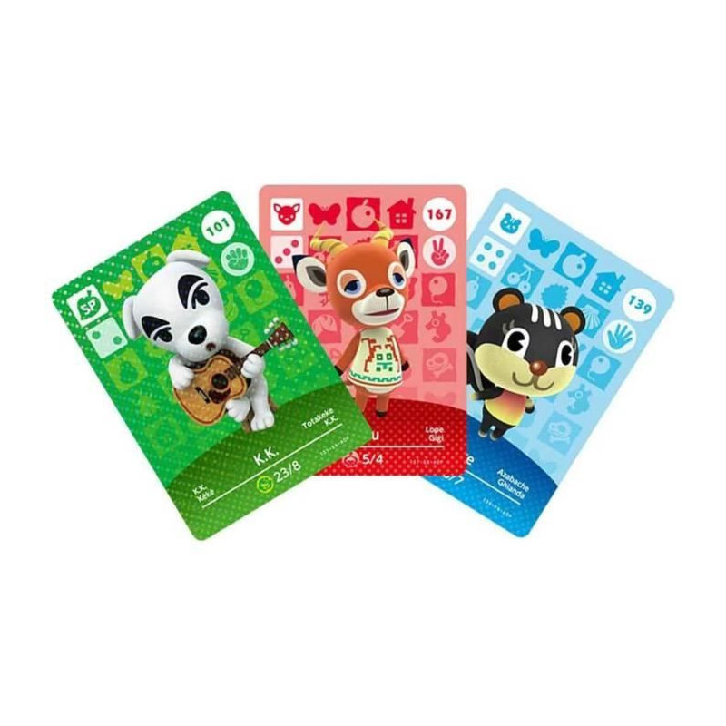 Animal Crossing Cards Series 2 (pack of 3 cards - 1 special + 2 normal