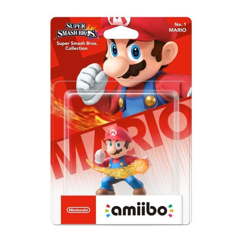Amiibo Figure - Mario N°1 • Super Smash Bros. Collection