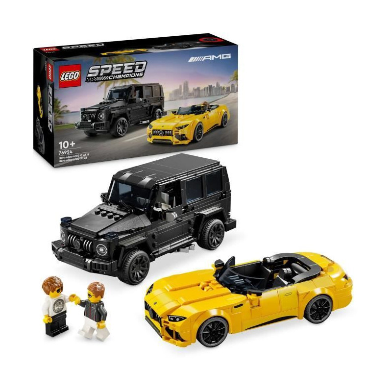 LEGO Speed Champions 76924 Mercedes-AMG G 63 and Mercedes-AMG SL 63, b