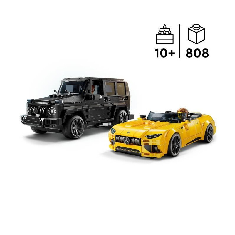 LEGO Speed Champions 76924 Mercedes-AMG G 63 and Mercedes-AMG SL 63, b