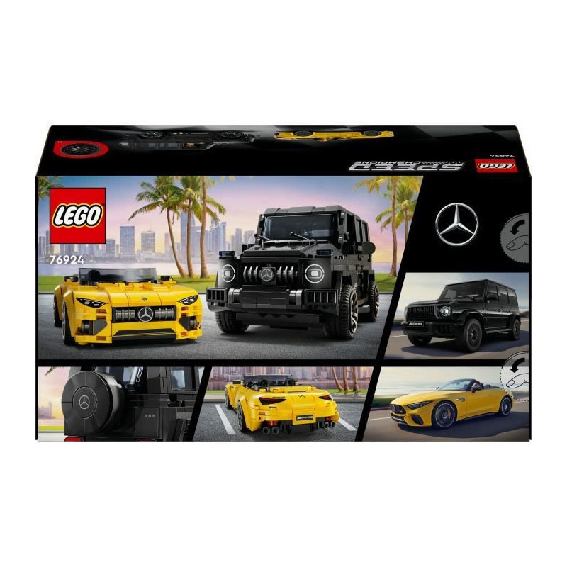 LEGO Speed Champions 76924 Mercedes-AMG G 63 and Mercedes-AMG SL 63, b