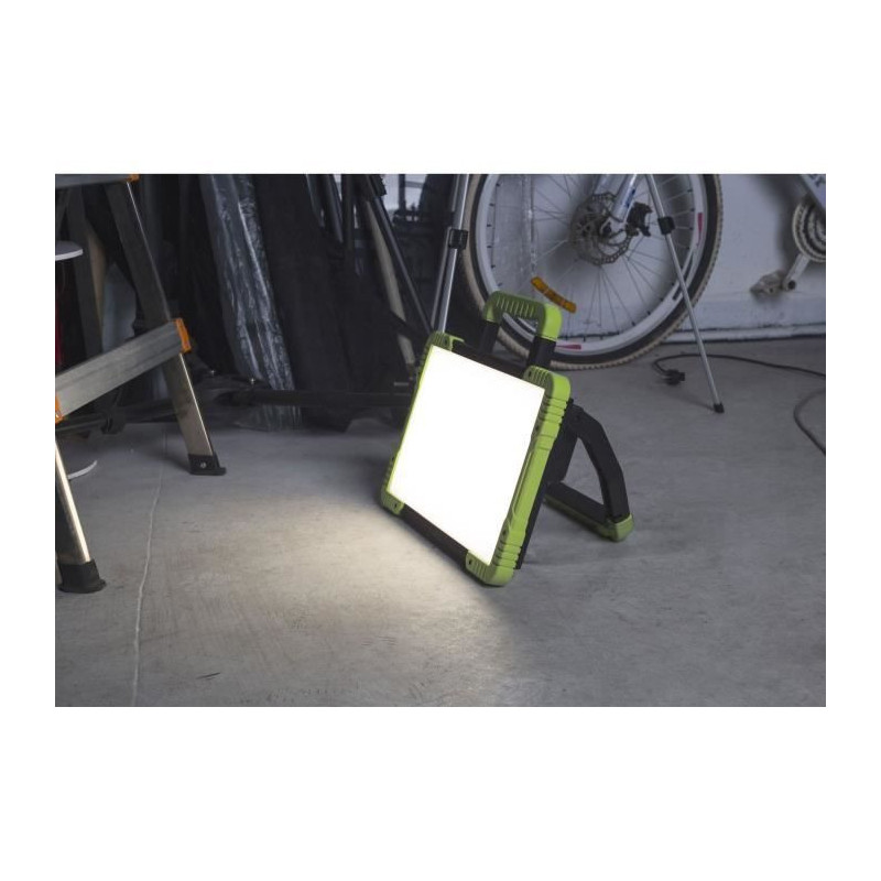 LED Floodlight - GAO - Construction site 30W - 3000 lumens, IP54, 3m c