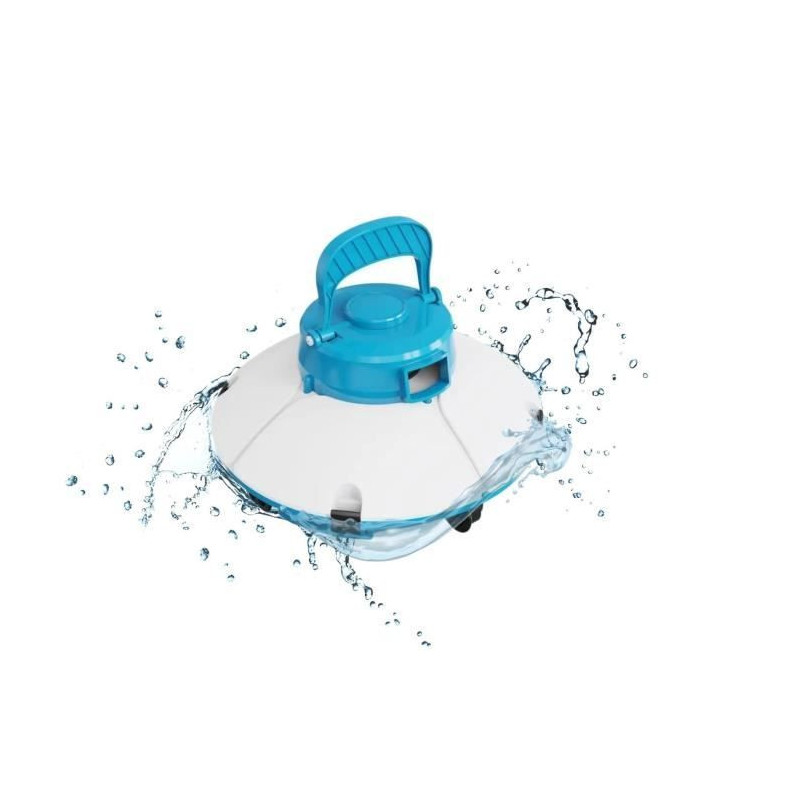 BESTWAY Frisbee robot vacuum - For flat bottom swimming pools - 5 x 3