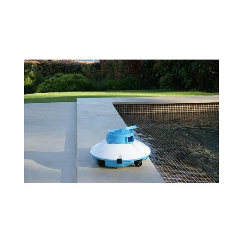 BESTWAY Frisbee robot vacuum - For flat bottom swimming pools - 5 x 3