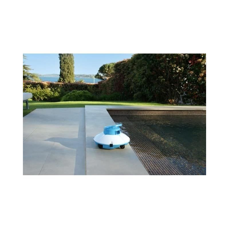 BESTWAY Frisbee robot vacuum - For flat bottom swimming pools - 5 x 3