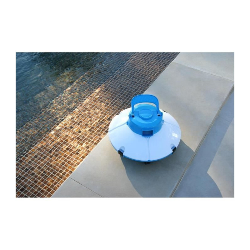 BESTWAY Frisbee robot vacuum - For flat bottom swimming pools - 5 x 3
