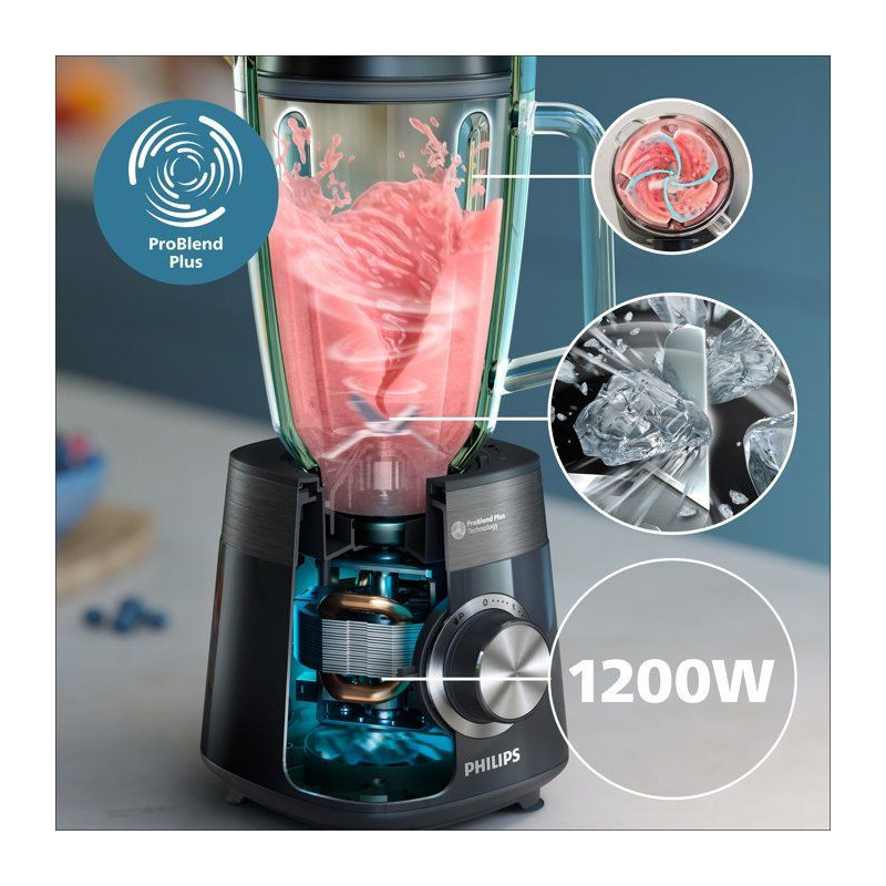 Blender - PHILIPS - HR3041/00 - Black
