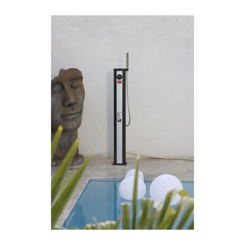 Solar outer shower Solaris Elite - 18L tank - Mixer and shower - To se