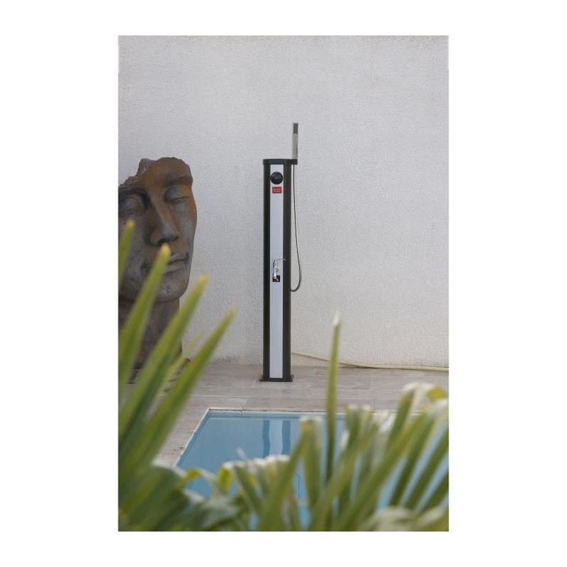 Solar outer shower Solaris Elite - 18L tank - Mixer and shower - To se