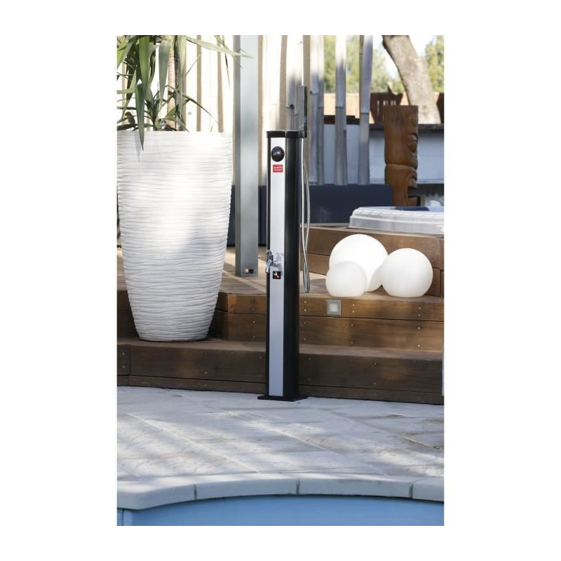 Solar outer shower Solaris Elite - 18L tank - Mixer and shower - To se