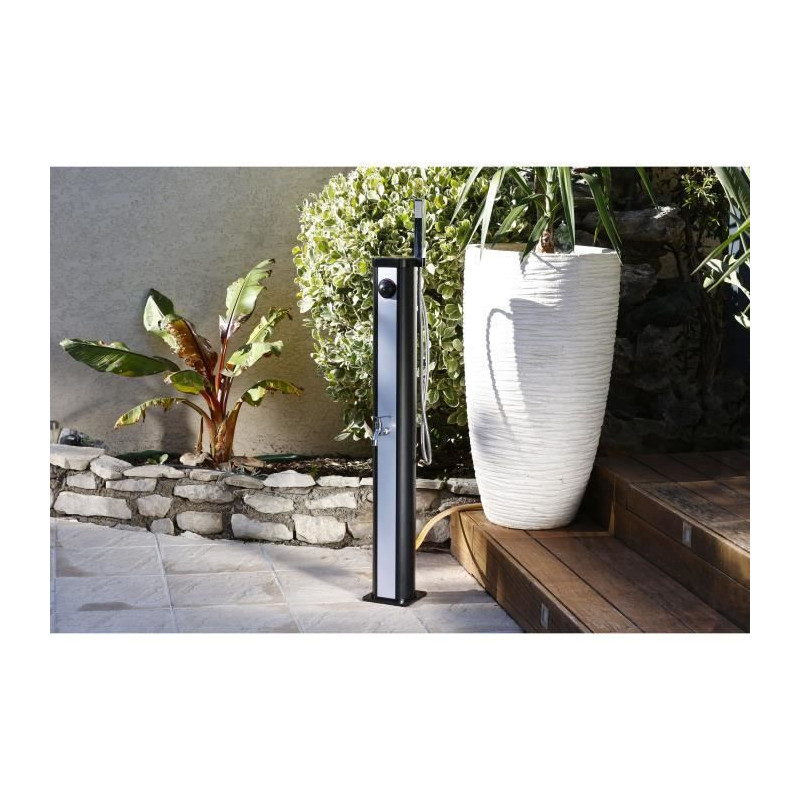 Solar outer shower Solaris Elite - 18L tank - Mixer and shower - To se
