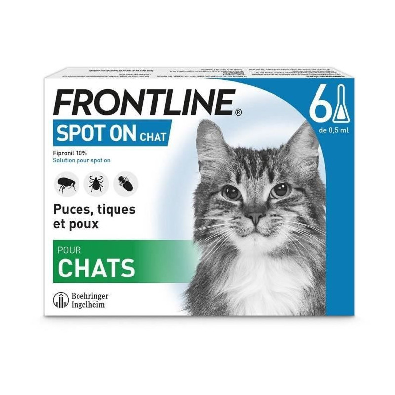 FRONTLINE Spot On Cat - 6 pipettes