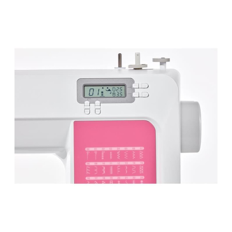 BROTHER CS120WTs electronic sewing machine - LCD screen - LED - Speed