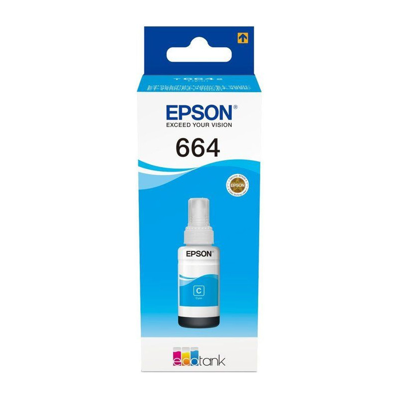 Epson Ecotank T6642 Ink Bottle - 70ml Cyan
