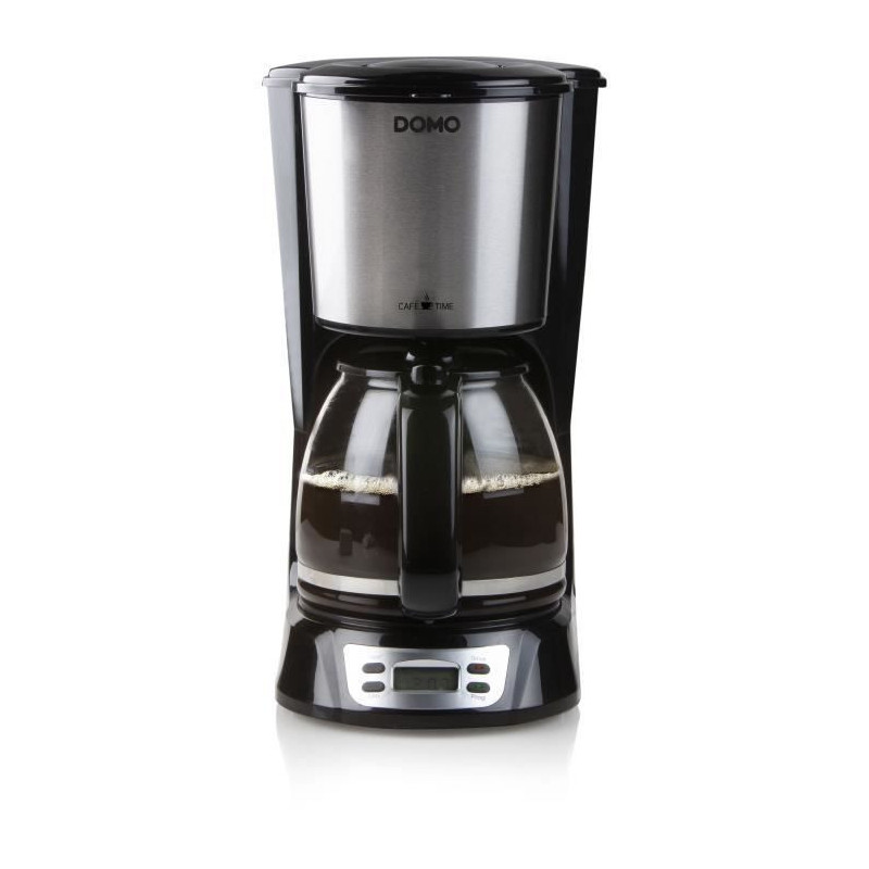 Filter Coffee Maker - DOMO - DO708K - 1000 W - 1.5 L - 12 cups - LCD s