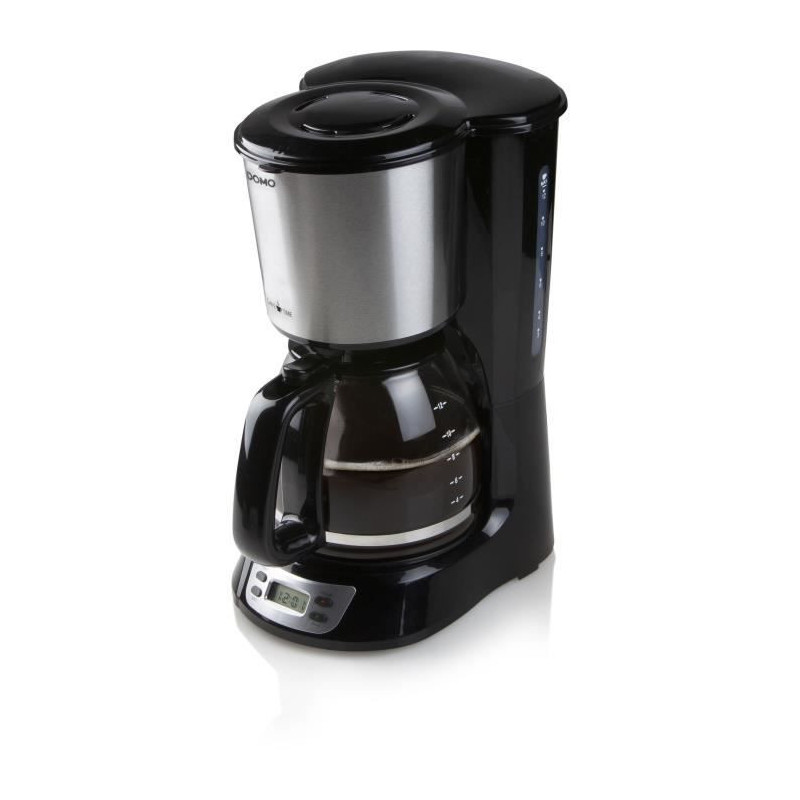 Filter Coffee Maker - DOMO - DO708K - 1000 W - 1.5 L - 12 cups - LCD s