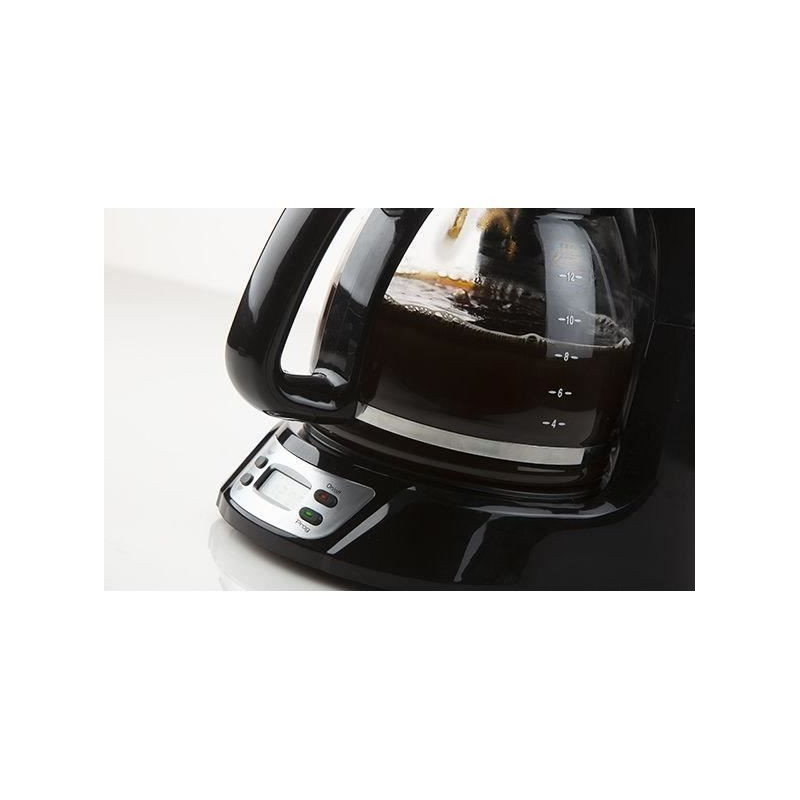 Filter Coffee Maker - DOMO - DO708K - 1000 W - 1.5 L - 12 cups - LCD s