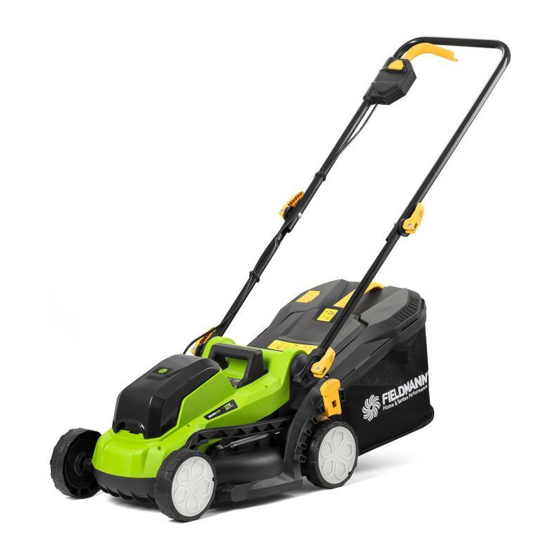 Cordless lawnmower - FIELDMANN - 20V - Cutting 33 cm - Max height 65 m
