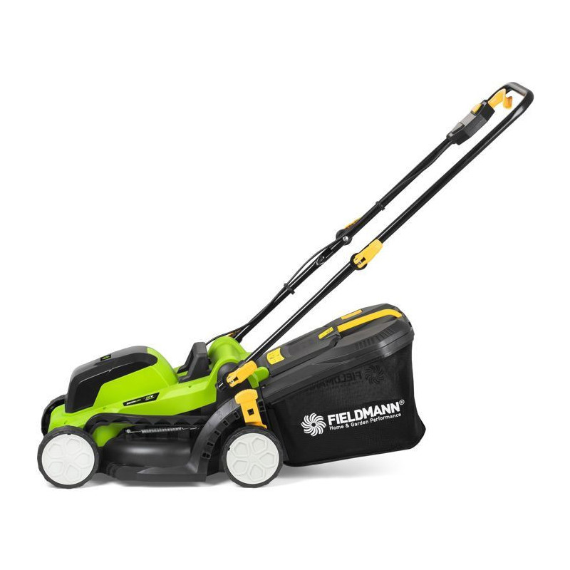 Cordless lawnmower - FIELDMANN - 20V - Cutting 33 cm - Max height 65 m