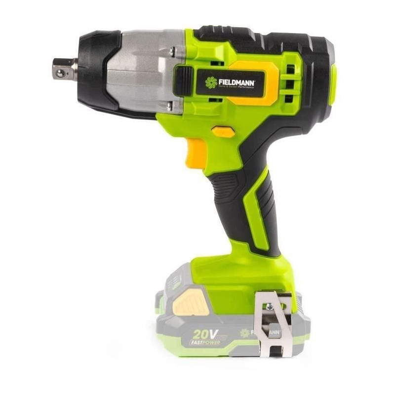 Cordless impact wrench - FIELDMANN - 20V - 3200 IPM - 300 Nm - Battery