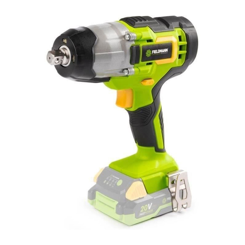 Cordless impact wrench - FIELDMANN - 20V - 3200 IPM - 300 Nm - Battery