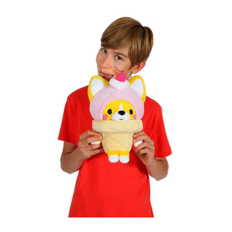 Little Corgi Cuties soft toy - GIPSY TOYS - 30 cm - Ice cream