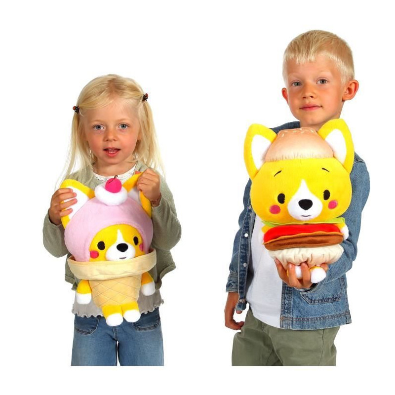 Little Corgi Cuties soft toy - GIPSY TOYS - 30 cm - Ice cream
