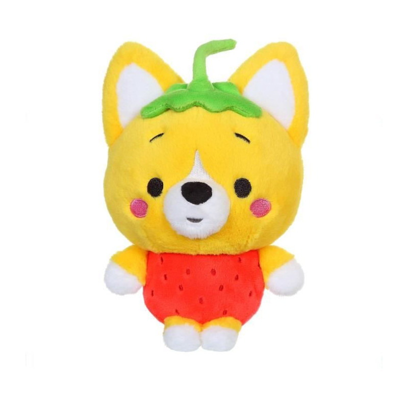Little Corgi Cuties soft toy - GIPSY TOYS - 20 cm - Strawberry