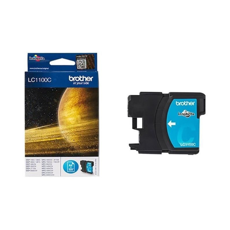 Brother LC1100C Cyan Ink Cartridge