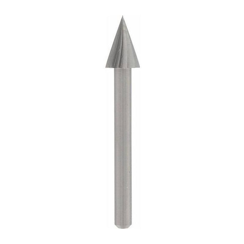 Set of 2 high speed Dremel 125 strawberries (steel, pointed end, 6.4mm