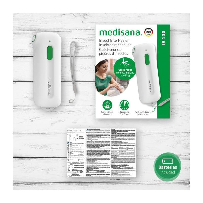 Insect Bite Relief Device - Medisana IB 100 - Chemical Free - Sensitiv