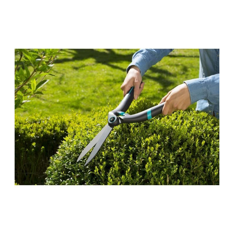 Gardena Cisaille a hedges Precision-Straight blades 180mm-Anti-adheren