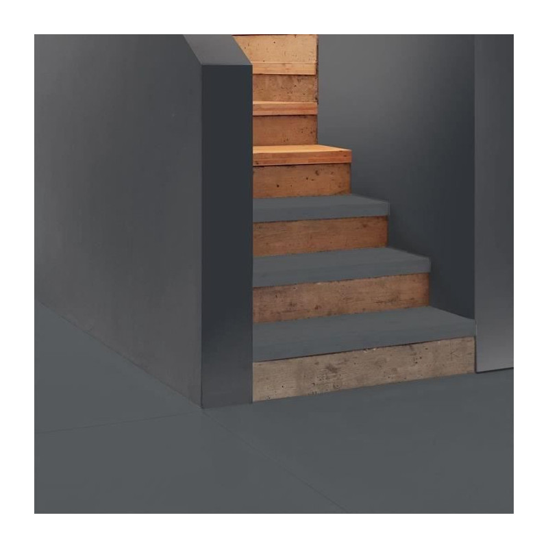 RIPOLIN Interior & Exterior Floor Paint - Concrete Gray Ral 7015 Satin