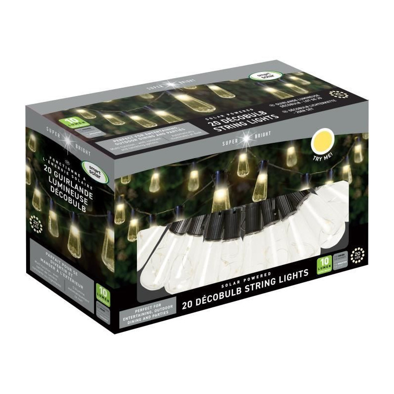 DécoBulb 10L garland - 20 bulbs
