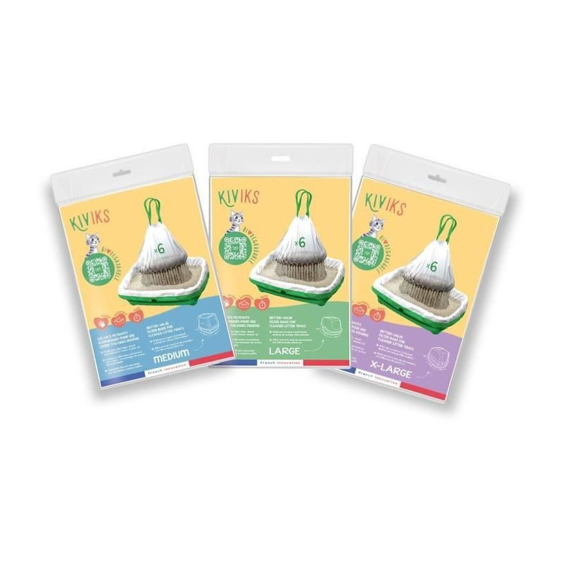 Filtering litter bags - KIVIKS - XLarge